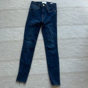 Frame le high jeans size 24